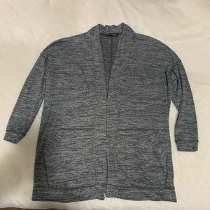 Abercrombie & Fitch Gray Cardigan